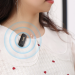 Clip-on Radio Microphone Mobile Phone Recording Portable