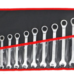 12 7-piece Adjustable Head Ratchet Wrench Set