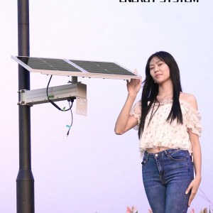 Solar Power Supply System 12v Lithium Battery Power Generation System