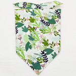 Fruit Green Leaf Pet Scarf Drool Towel