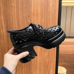 Women Leather Waterproof Platform Fashion Shoes