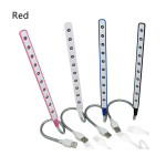 Aluminum Ten Lamps Notebook Keyboard Night Light