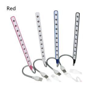 Aluminum Ten Lamps Notebook Keyboard Night Light
