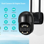 Megapixel Wifi Camera Onvif Outdoor Yuntai Webcam 4K