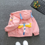 Kids' Fashion Hooded Zip Jacket