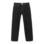 Men's Trendy Straight Leg Black Jeans