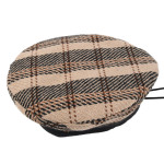 Women's Retro Japanese Plaid Beret Hat