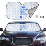 27.5x51in Heat Insulation Sunscreen Car Windshield Sunshade