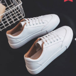 Student casual white shoes