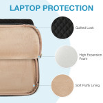 Women's Fashion Solid Color Laptop Bag