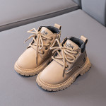 Children's Yellow Boots When Foreign Trade Leisure Ankle Boots