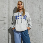 Casual Hooded Trendy Letter Sweater Women