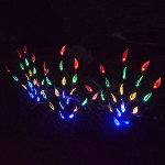 Outdoor Waterproof Solar Leaf Lawn LED String Lights