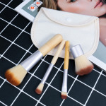 Makeup Brush Set Bamboo Handle Powder