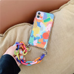 Graffiti Silicone Bracelet Mobile Phone Case