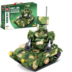 Puzzle Toy For Assembling Tank Model