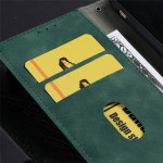 Folding Multi-card Slot Skin Feeling Vintage Protective Leather Cover