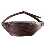 New Men's Pu Fashion One-shoulder Retro Casual Chest Bag