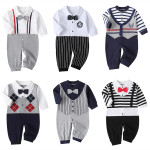 Newborn Cotton Long Sleeve Bodysuit Crawler