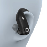 Double Microphone Noise-reduction Bluetooth Headset Level 7 Waterproof Headset Ear-mounted Base Mobile Power Supply