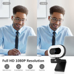 Z-EDGE ZW560D Full HD 1080P Webcam Auto Focus Web Camera For PC Desktop Laptop