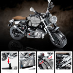 Children's Motorcycle Building Block Model Ornaments