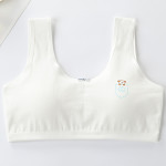 Primary Student Vest Female Junior High Girl High School Underwear Pure Cotton Bra