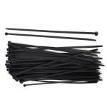 Black Nylon Mesh Cable Zipper Fasteners