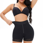 Plus Size Postpartum Tummy Tuck Trousers With Zipper Waist And Tight-fitting