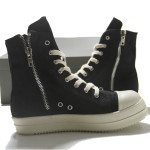 New High Top Canvas Men's Shoes With High Soles