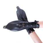 Dog Hand Conditioning Can Lift Binding Restraint Leather Gloves