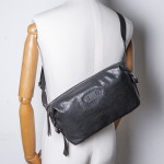 Leather Leisure Top Layer Cow Leather Large Capacity Messenger Bag