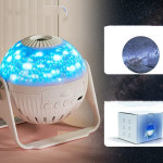 Galaxy Projector Starry Sky Projection Bedroom Bedside Decoration Night Light