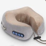 Massage U-Shaped Pillow Multi-Function Shoulder and Cervical Vertebra Electric Outdoor Portable Car Health Care