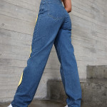 Women's High Waist Denim Trousers