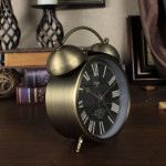 New 4-Inch Metal Bell Alarm Clock