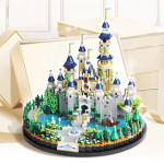 Fairytale Castle Building Series Micro Particle Assembling Building Block Toys