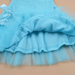 Summer children's wear 2021 girls, infants, sleeveless LACE VEST, bow tie dress, children's skirt