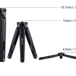 Compatible with Apple, Mobile phone metal mini tripod Desktop tripod