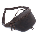 Vintage Handmade Cowhide Men's Waist Bag