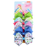 Children's Hairpin Baby Headdress With Bow 6 Colors One Card