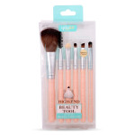 Set Of 6 Loose Powder Blush Eye Shadow Brush Stick