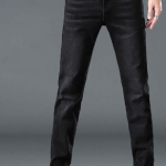 Fashion Men's Jeans Nine Part Simple Casual Men's Trousers