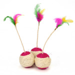 Pet Toy Cat Sisal Shuttlecock