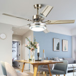 Modern Home Dining Room Bedroom Large Wind Integrated With Light Fan