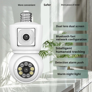 Lamp Head Type Surveillance Mobile Phone Remote Camera