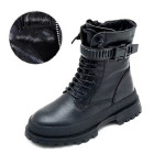 Children's New Martin Boots Leather Fashion Round Toe