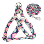 Vest-style Dog Pet Leash And Chest Harness