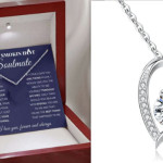 S925 Silver Heart-shaped Necklace For Women