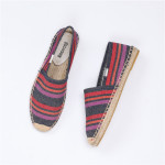 One Legged Straw Espadrilles Fisherman Shoes